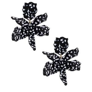 Lele Sadoughi Paper Lily Earrings